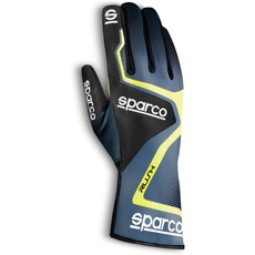 SPARCO Handschuhe Rush 2020, Größe 46, Grau/Gelb