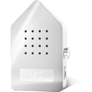 RELAXOUND Zwitscherbox mit Timer-Funktion BIRDYTIMER mit Front aus Edelstahl