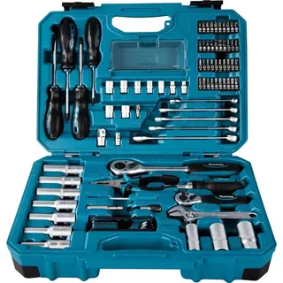 Makita Werkzeugkoffer 87-tlg. blau