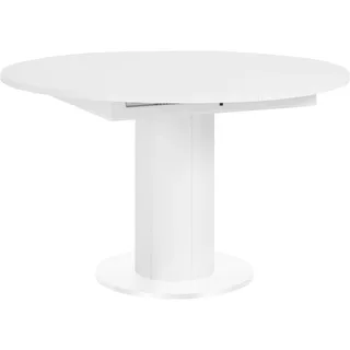 Mäusbacher Ø 130 cm weiß