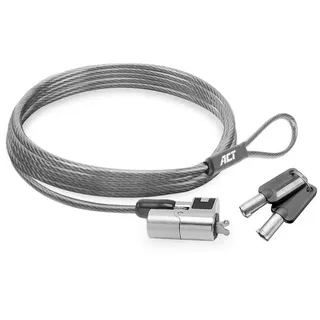 Act Ac9040 Laptop-schloss - Silver