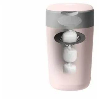 TOMMEE TIPPEE Twist & Click Windeleimer rosa inkl. Nachfüllkassette