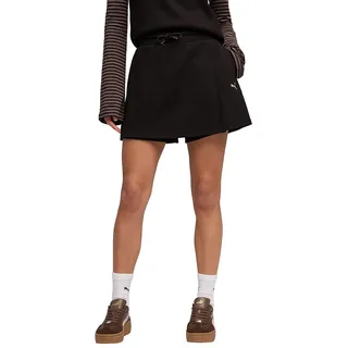 Puma High-Waist Skort Damen Schwarz XL