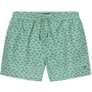 SPRINGFIELD Herren Badeanzug Badehose, Green, L