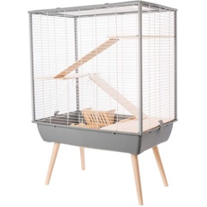 Bild Zolux Cage gray Neo Cozy large rodents H80, Gehege