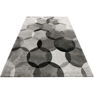 Esprit Modernina Kurzflorteppich 120 x 170 cm Grau