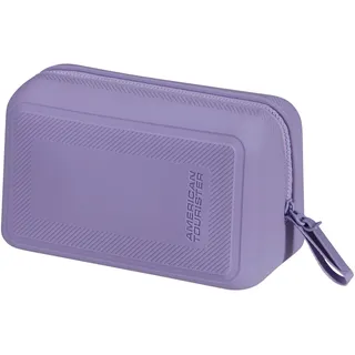 Kosmetiktasche AMERICAN TOURISTER "URBAN GROOVE", Damen, Gr. B/H/T: 25cm x 15cm x 13cm, lila (lavender), Silikon, Taschen Kosmetiktasche, Kulturbeutel Kulturtasche Toiletry Bag Wash Bag
