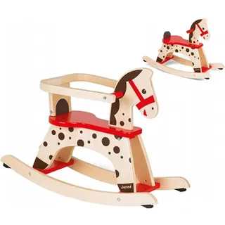 Janod J05984 Schaukelpferd Aus Holz - Multicolor - 12 Monate-3 Jahre