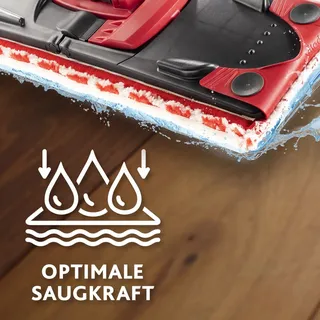 Vileda Ultramax XL Bodenwischer Ersatzbezug, extrabreiter Wischmopp Bezug Ultramat_Ultramax aus Mikrofasern, für alle Hartböden, Waschmaschinen geeignet, 1er Pack