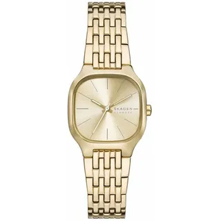 Skagen Damen Analog Quarz Uhr mit Edelstahl Armband SKW3162