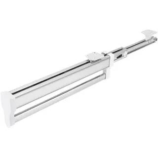 Verstellbare Garderobenregal - Organizer - 80cm - Kledingrek - Weiß