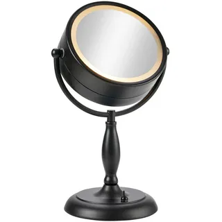 Markslöjd Tischleuchte , Schwarz , Metall , rund , 21.5x36x16 cm , mit Schalter , Lampen & Leuchten, Innenbeleuchtung, Tischlampen, Tischlampen