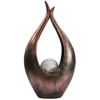 GLOBO Solarleuchte 26,5 x 13 x 50 cm klar/glas