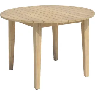 Garden Pleasure Gartentisch Ø 110 x 75 cm braun