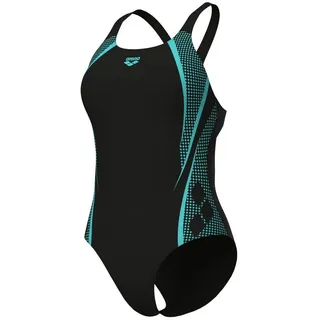 Arena Badeanzug Damen Schwarz 36