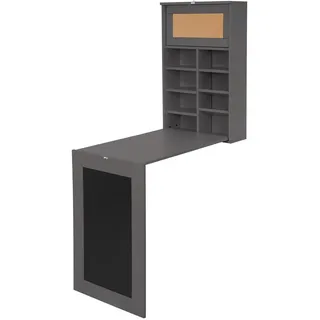 Ml-Design Wandtisch , Grau , Holzwerkstoff , 50x155x92 cm , Esszimmer, Esstische