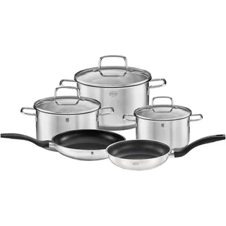 Rösle Basic Line Topf-Set 5-tlg. Kochtopf + Bratpfanne