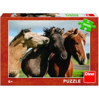 DINO Puzzle Bunte Pferde XXL 300 Teile