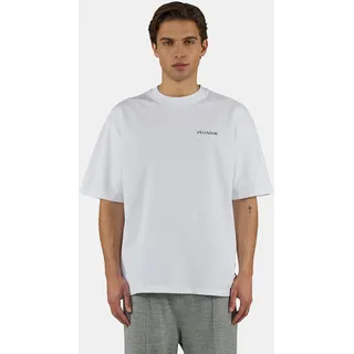 PEGADOR T-Shirt "Frombork Oversized Tee" Baumwolle, oversize, weiß