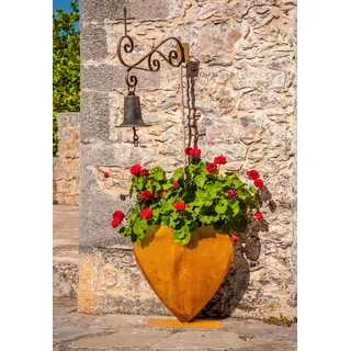 40x40 cm Herzen Deko - Ideal für Garten oder Haustür