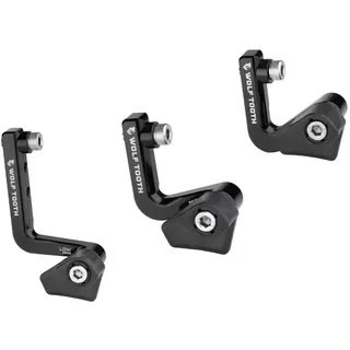 Wolf Tooth Aero Lonewolf Kettenführung - Schwarz/Silber - Einheitsgröße