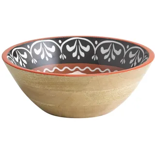 APS 1055 Schale MANGO, Mangoholz, Epoxidharzbeschichtung innen, Ø 30 cm, 3 Liter, Obstschale, Salatschüssel, Schüssel