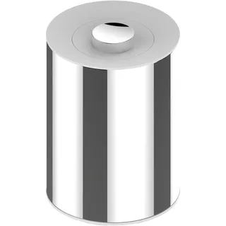Keuco Abfalleimer 5 l Chrom-finish/weiß