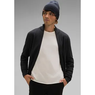 STREET ONE MEN Strickpullover, mit leichter Struktur STREET ONE MEN black XXXL (58)