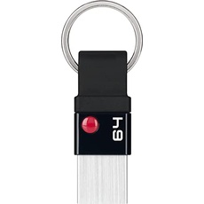 Emtec T100 64GB USB-Stick USB 3.2 Nano Ring mit Schlüsselring, ultradünn