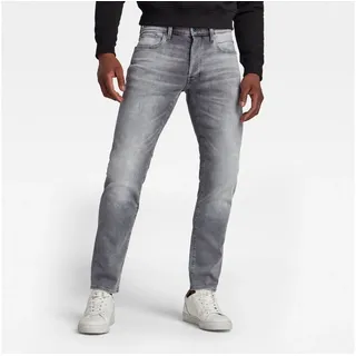 G-Star Herren Jeans im Used-Look Modell 3301 Slim Fit Grau 30W/32L