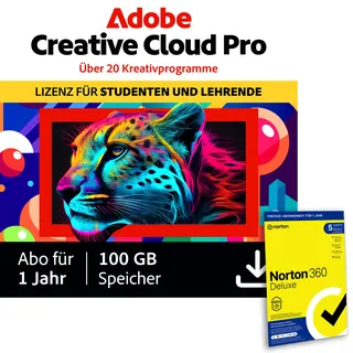 Adobe Creative Cloud Pro 12 Monate Win Mac Android iOS
