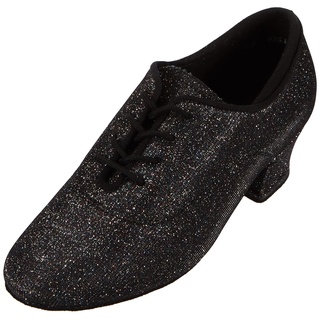 Diamant TANZSCHUHMANUFAKTUR Damen 140-034-511-A Tanzschuh, Schwarz Multicolor, 39 1/3 EU