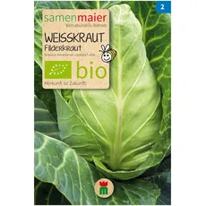 Bio Weißkraut Spitz- Filderkraut - Saatgut für zirka 25 Pflanzen