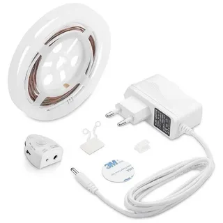LED Bettlicht Set mit Bewegungssensor Ein/Aus dimmbar warmweiss