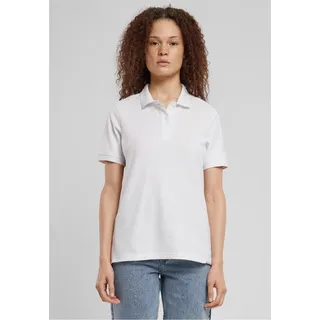 Urban Classics TB6183 | Ladies Polo Shirt Damen Poloshirt - Farbe: White - Größe: S - Weiß