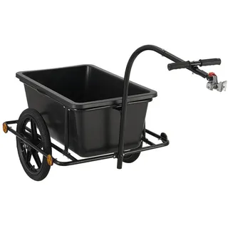 Juskys Transporter schwarz 90 Liter