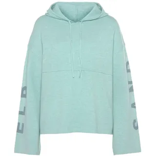 ELBSAND Kapuzenpullover Hoodie Blau/Türkis 36/38