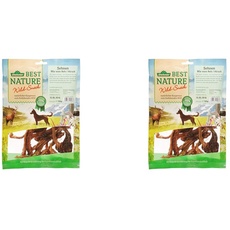 Dehner Best Nature Hundesnack, Leckerli 100% natürlich, für ausgewachsene/Sensible Hunde, Sehnen von REH und Hirsch, 100 g