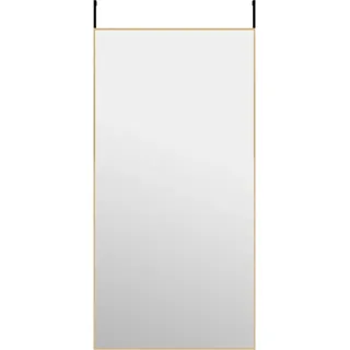 vidaXL Türspiegel Golden 50x100 cm Glas und Aluminium - Gold