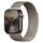 Watch 10 GPS + Cellular 42 mm Titaniumgehäuse beige Edelstahlarmband beige verstellbar