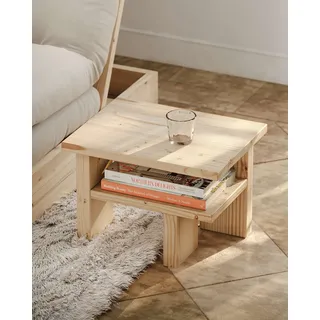 Karup Japan Side Table Beige Kiefer 45 x 32 cm