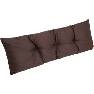 Setgarden Palettenkissen 120x40cm Rückenkissen 1tlg Braun