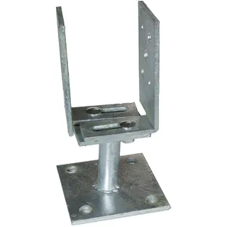 Connex Pfostenträger verstellbar 65-150 mm, feuerverzinkt, HV4269, 65 - 150 mm