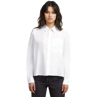 G-star D28078-d321 Langarmhemd - White - L