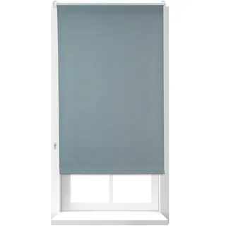 Relaxdays Relaxdays, Verdunkelungsrollo, Hitzeschutz, Thermo Rollo Klemmfix, blickdichtes Seitenzugrollo 60x165, Stoff 56 cm, Aluminiumrohr, 60x160cm