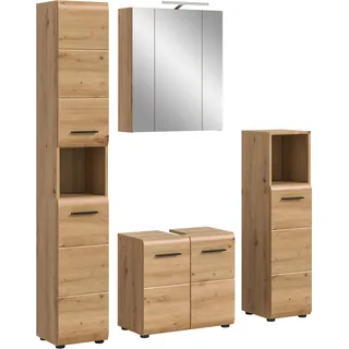 WELLTIME Badezimmer-Set Florenz 5-tlg. Artisan Oak NB