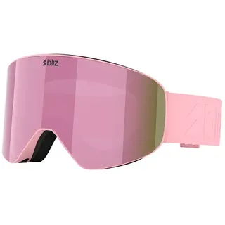 Bliz Flow Schneebrille 2026 Matte Pink multi