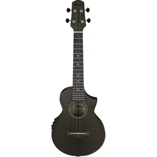 Ibanez UEW12E Ukulele in Black Ice Flat