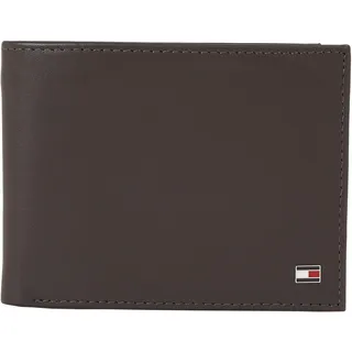 Tommy Hilfiger Herren Geldbeutel Eton mit Münzfach, Braun (Brown), Einheitsgröße