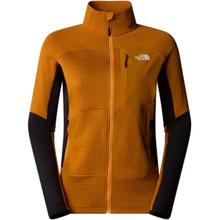 The North Face W STORMGAP POWERGRID JACKET Damen IRON CITRUS/TNF BLACK Größe M